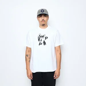 Pop Trading Company - Catch T-Shirt (White)