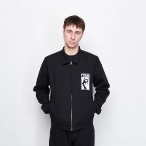 Rave Skateboards - Snap Jacket (Black)