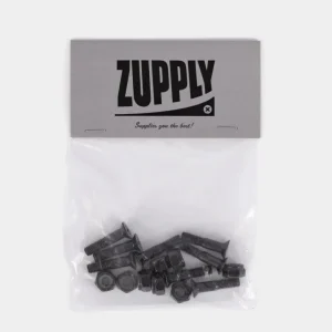 7/8" Montageset - Kreuz, all black